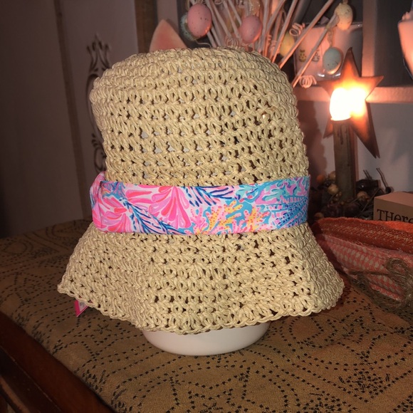 Lilly Pulitzer Tropical Bucket Hat Multi Splash-dance Accessories One Size - Picture 6 of 9